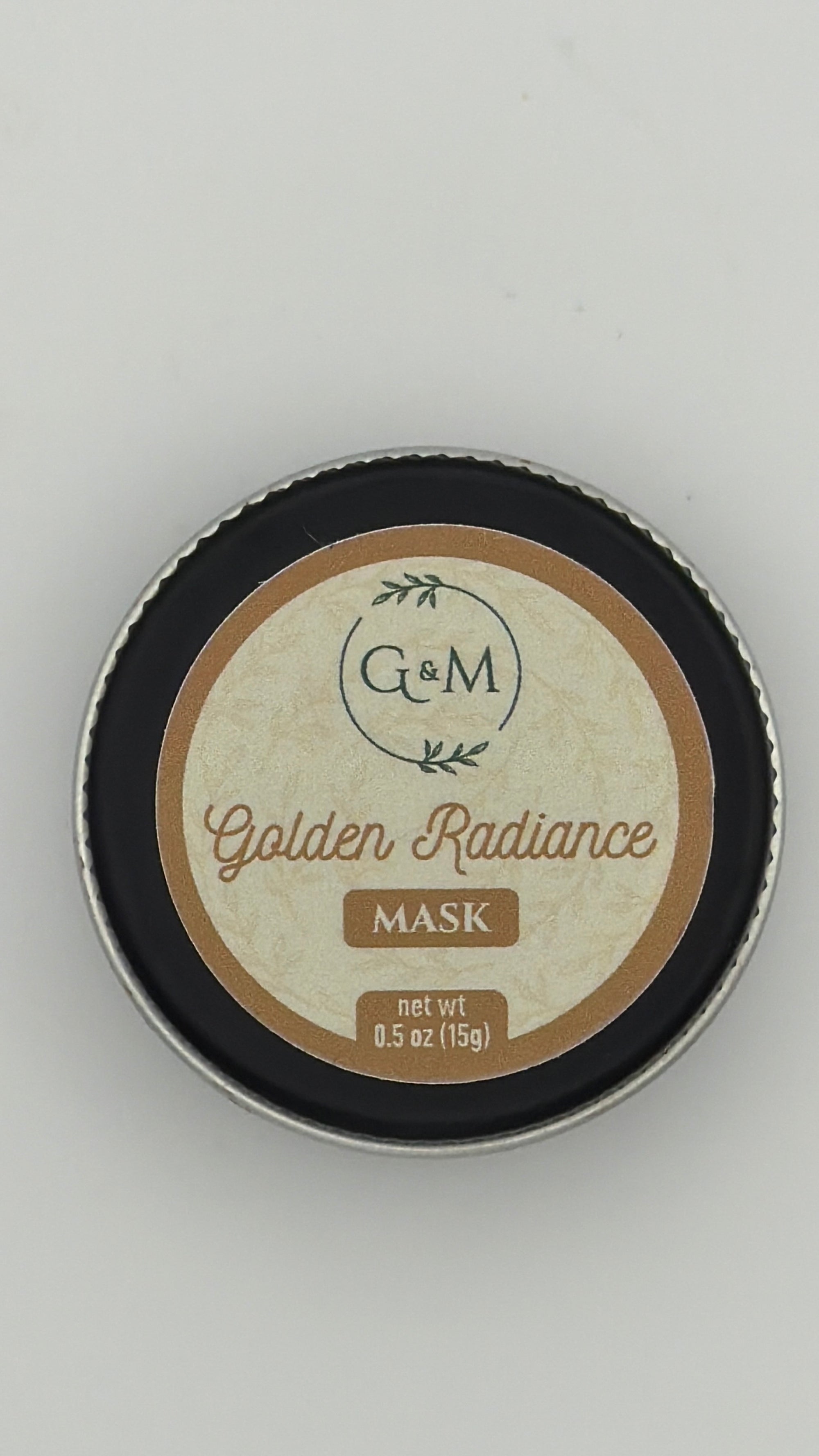 Golden Radiance Travel Tin Mask