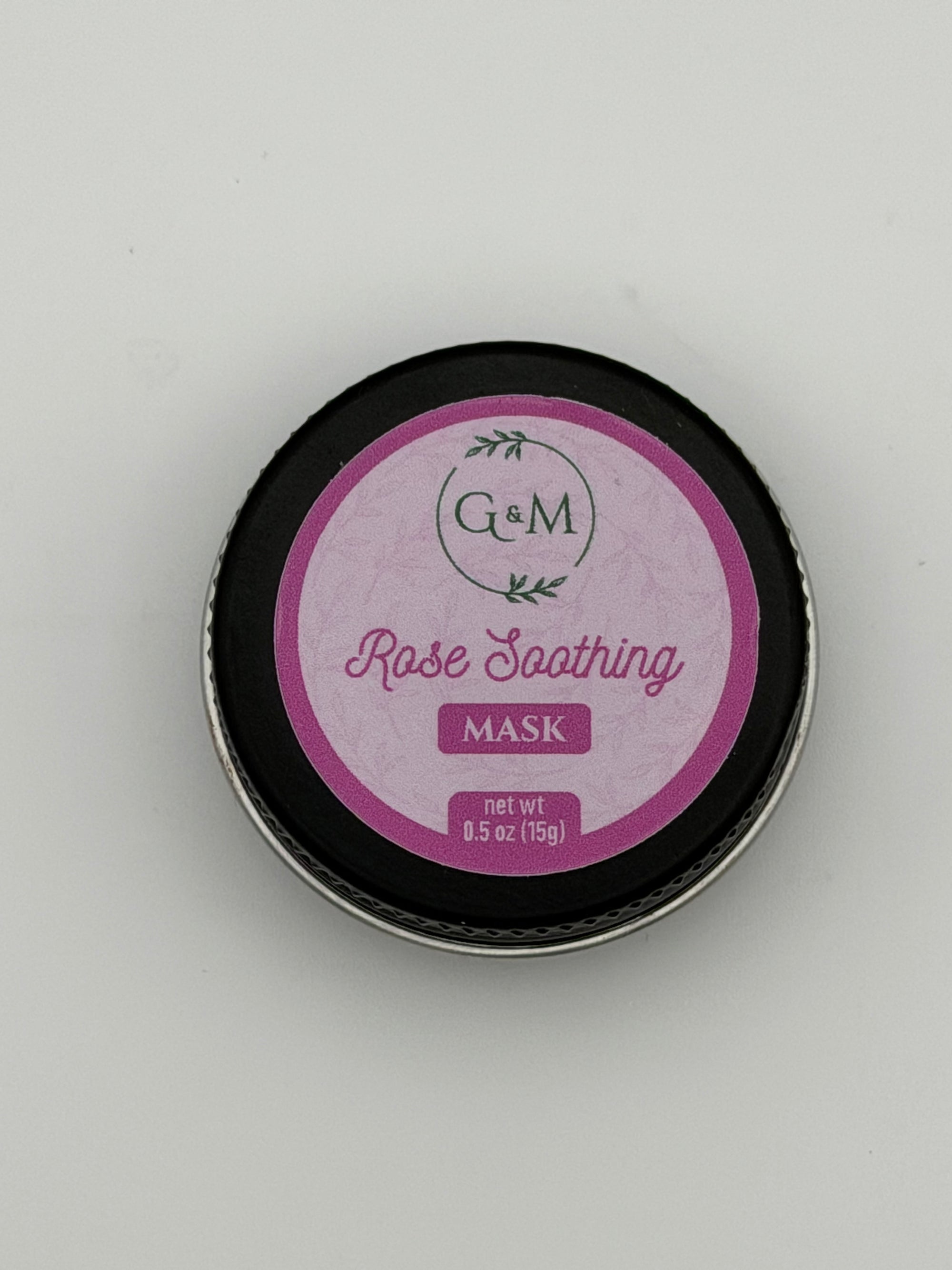 Face Cream & Rose Mask Travel Tins